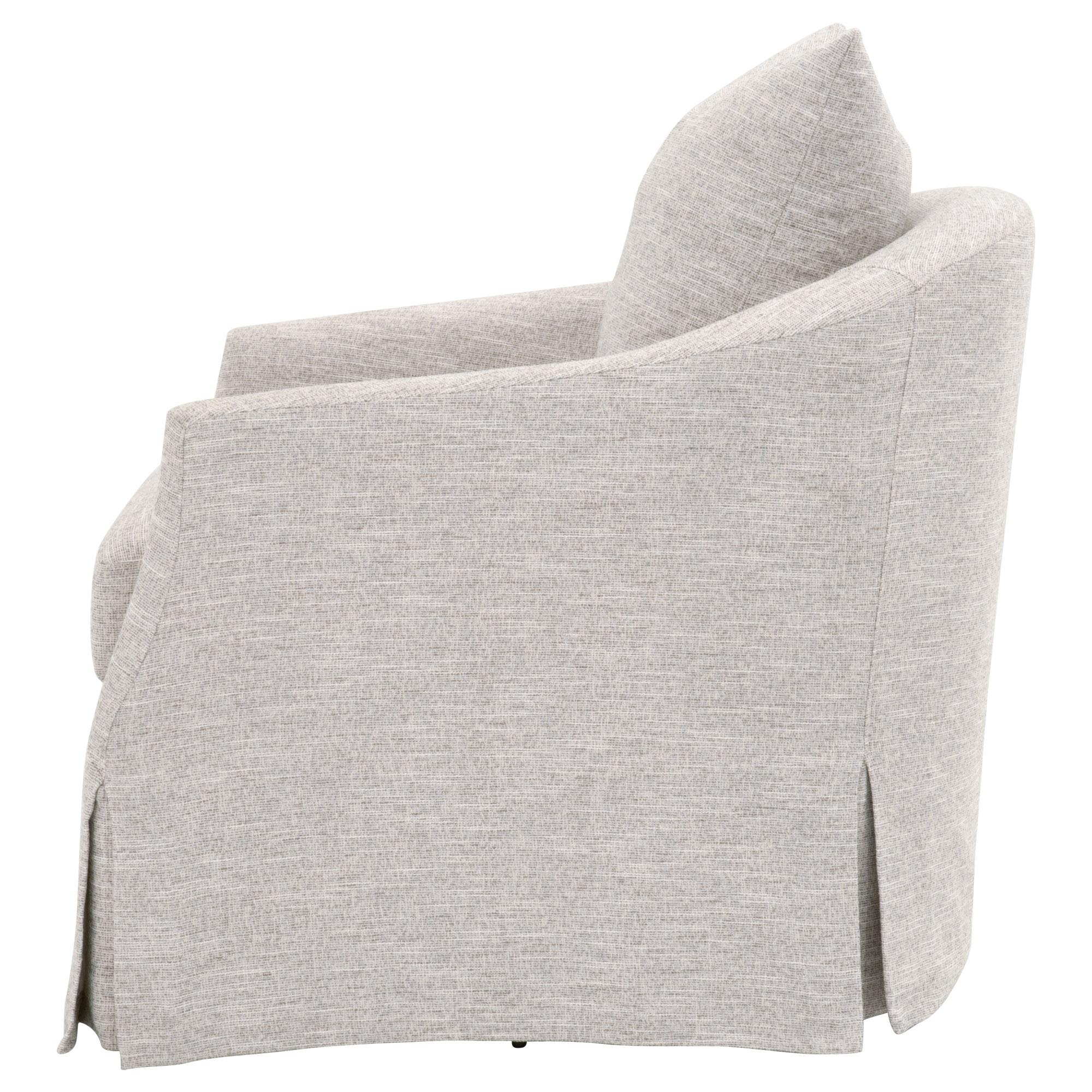 Slipcover for on sale barrel swivel chair